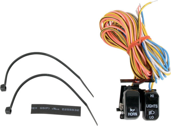 Drag Specialties SWITCH BLK DIM/HRN60LD | H18-0333B-H