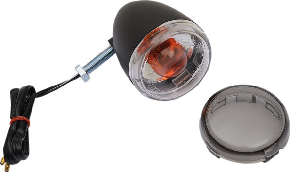 Drag Specialties LIGHTS T/S UNIV R BLK/SMK | L12-0232BR/M