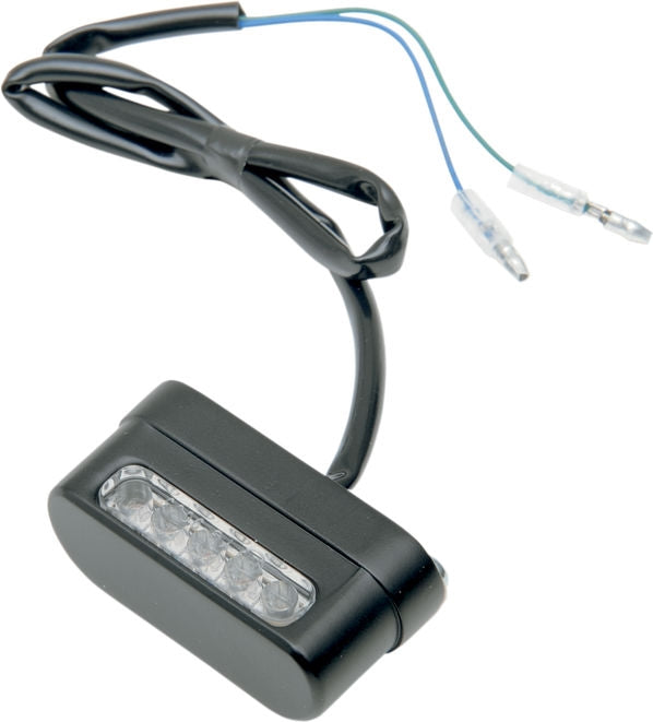 Drag Specialties LIGHT LED TAG MATTE BLACK | L12-6024BE