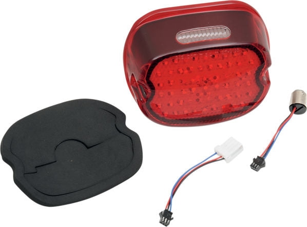 Drag Specialties TAILLIGHT RED/TOP LO PRO | L24-0436CRLED