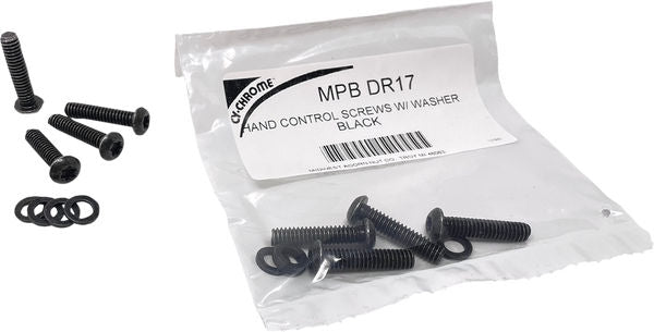 Drag Specialties SCREWS HAND CONTROL BL NC | MPBDR17