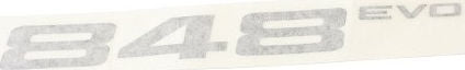 DUCATI純正 STICKER 848 FOR BLACK | 43713071AT