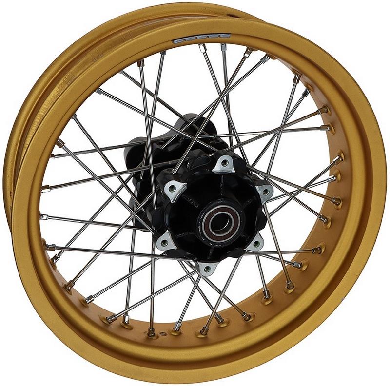Ducati Spokewheel rear 4 50x17 gold conversion - Desert SledSled | 50222231U