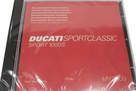 DUCATI / ドゥカティ Genuine DTI S1000S WKSH MAN+S.P.CAT'09 | 91470971A