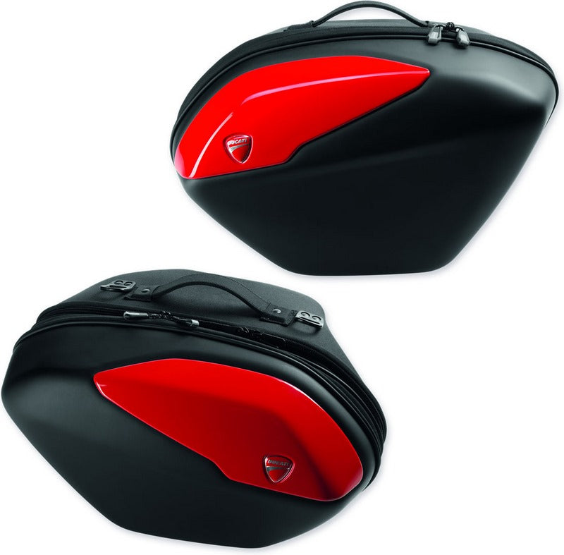 Ducati / ドゥカティ純正アクセサリー サイドパニア スターホワイトシルク | 96781141b