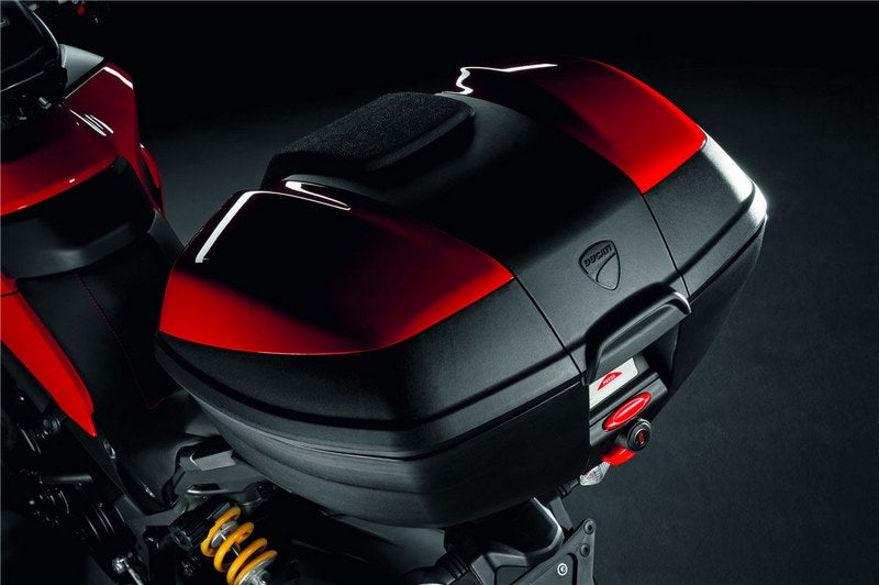 Ducati / ドゥカティ純正アクセサリー プラスチック製トップケースカバーセット グロッシーグレー | 96781431a
