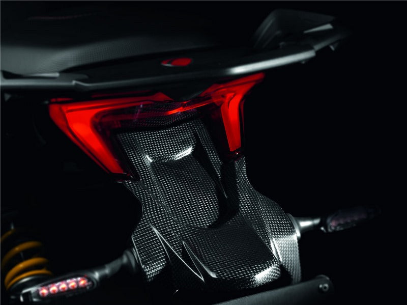 Ducati / ドゥカティ純正アクセサリー カーボンナンバープレートホルダーカバー | 96981091a