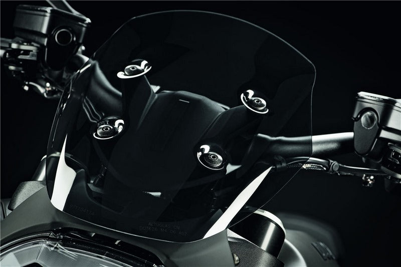 Ducati / ドゥカティ純正アクセサリー スポーツヘッドライトフェアリング スモークティンテッド | 97180741a