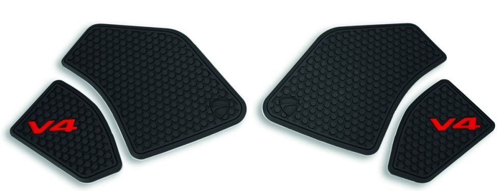 Ducati / ドゥカティ純正商品 アンチスリップサイドグリップタンクパッド – ブラック | 97480211AB