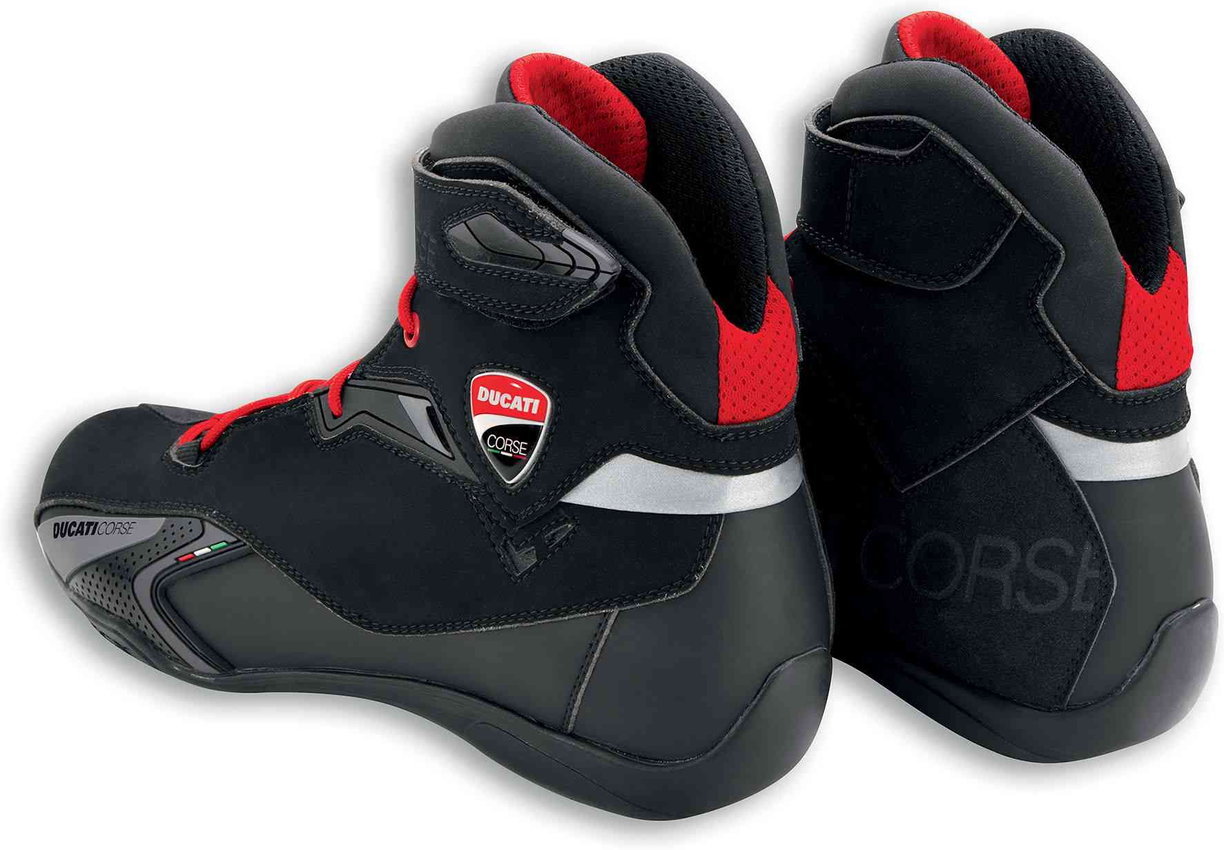 Ducati / ドゥカティ純正商品 Corse City - Technical ショート ブーツ レッド/ホワイト/ブラック | 9810385