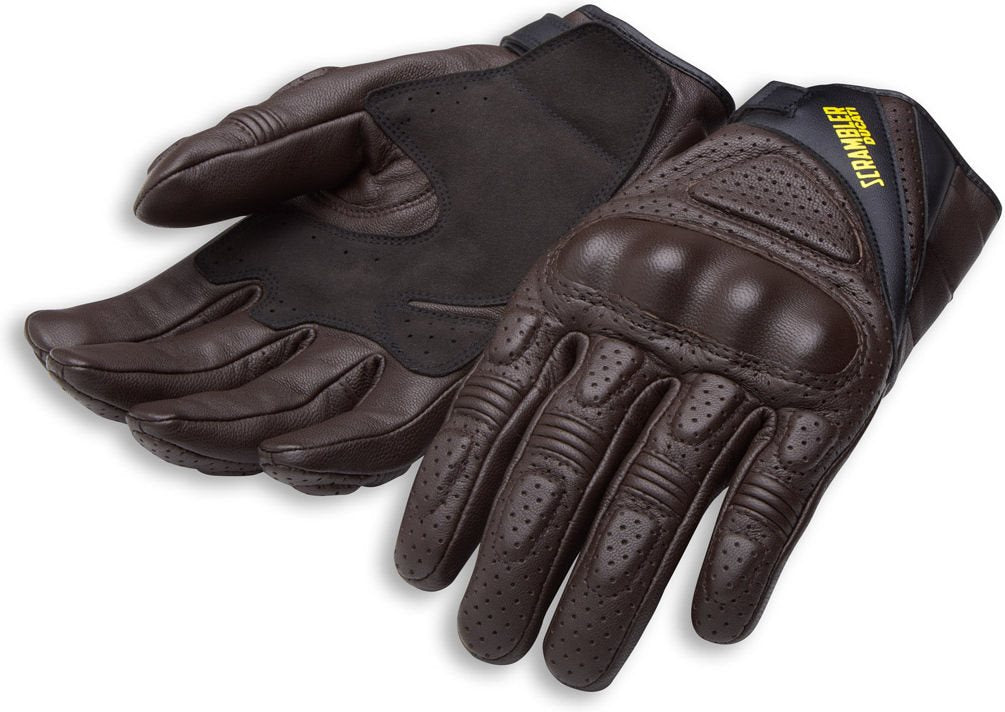 Ducati / ドゥカティ純正商品 Daytona C1 - レザーグローブ ブラウン | 98104219