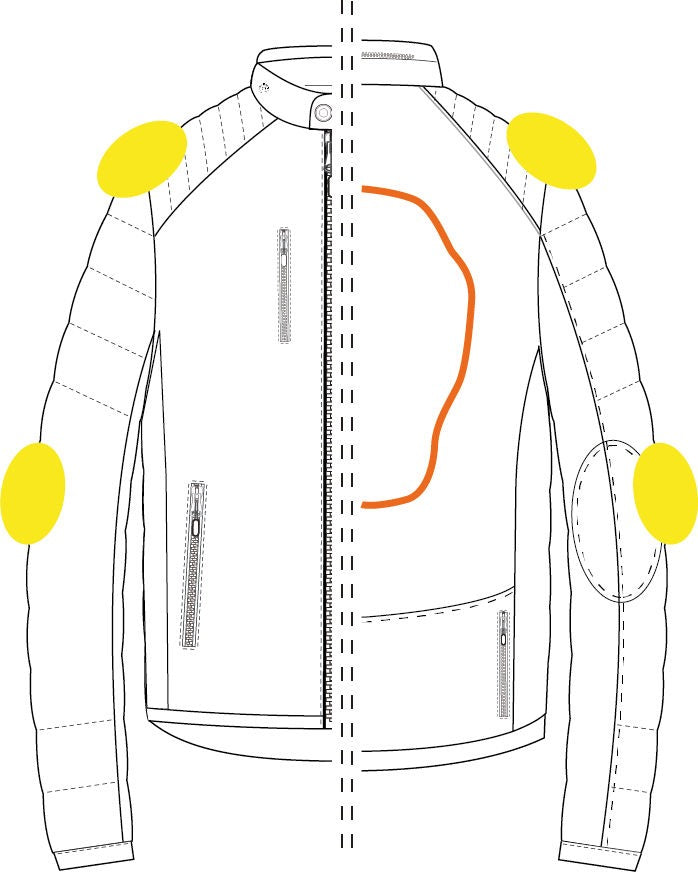 Ducati / ドゥカティ純正商品 Outdoor C-2 - ファブリックジャケット ブラック | 98104307