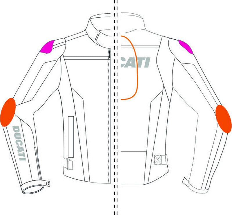 Ducati / ドゥカティ純正商品 Corse tex C4 - ファブリックジャケット | 9810457