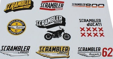 DUCATI純正 SCR LIFESTYLE STICKER SET | 987691868