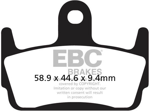 EBCブレーキ SFA シリーズ スクーター オーガニック パッド リア左側用 | SFA234