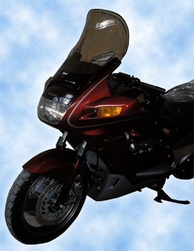Ermax / アルマックス high protection screen + 10 cm for ST 1100 PAN EUROPEAN 95/2002 with air intake light brown clear | 010102031