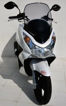 Ermax / アルマックス pare shield Ermax / アルマックス scooter hight protection +12 cm (total height 53 cm ) for 125 PCX 2010/2013 satin grey | 010183118