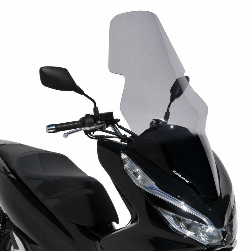 Ermax / アルマックス high protection windshield (85cm + protection of hands for version abs ) for PCX 125/150 2018-2019 light brown | 0101P94-02