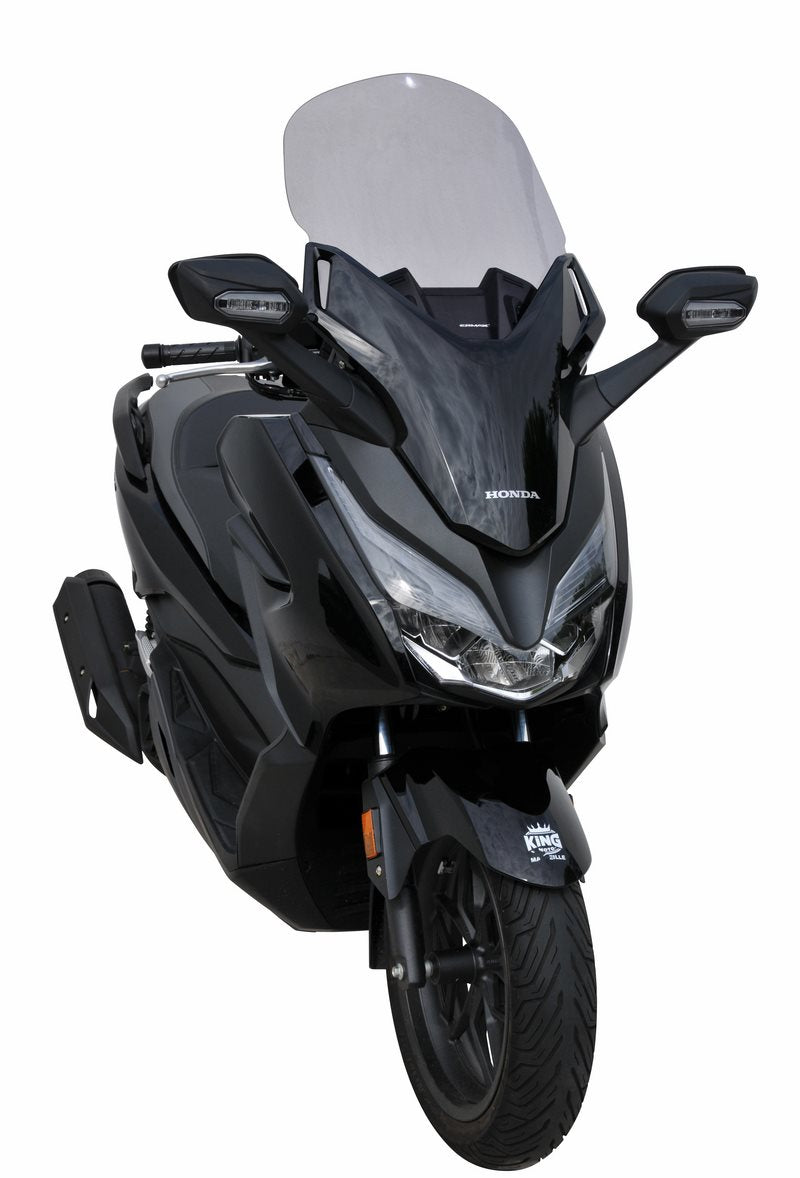 Ermax / アルマックス high protection windshield (for version electric model ) for FORZA 125 2018-2019 light black | 0101S96-03