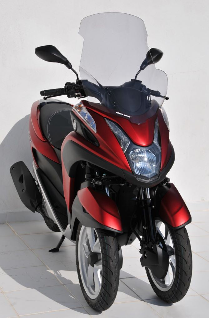 Ermax / アルマックス high protection windshield (68 cm + hand protection ) for TRICITY 2014-2019 light black | 010203069
