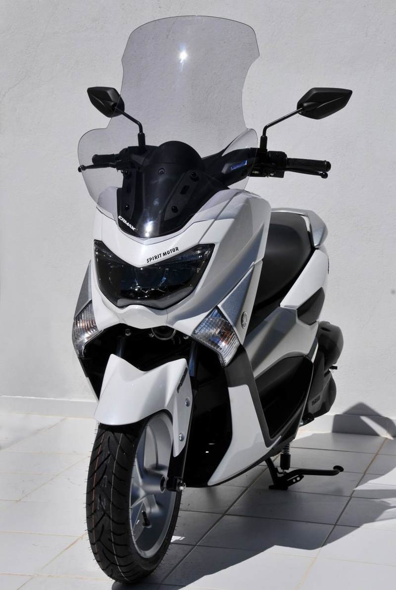 Ermax / アルマックス high protection windshield (70cm+protection of hands ) for N MAX 2015-2019 light black | 010203128