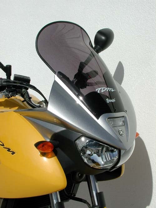 Ermax / アルマックス high protection windshield + 15 cm (total height 45 cm ) for tdm 900 2002/2014 dark black | 010256066