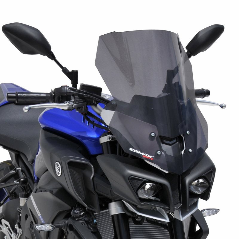 Ermax / アルマックス high protection windshield (47cm ) for MT 10/FZ 10 2016-2019 dark black | 010256132