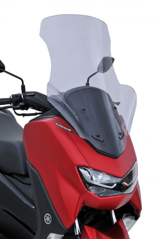 Ermax / アルマックス Scooter Windshield High Protection (68Cm + Protections Of Hands + Kit Fix ) Ermax / アルマックス For N Max 2021 -2022 Light Brown | 0102Y96-02