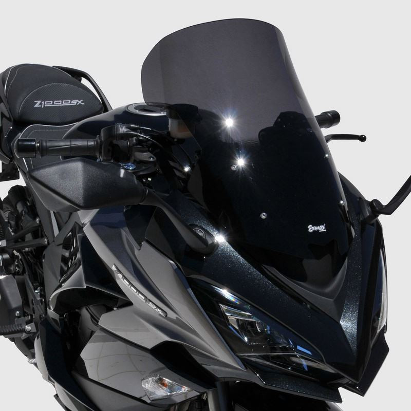 Ermax / アルマックス high protection windshield (50 cm ) for Z 1000 SX (Ninja 1000 ) 2017-2019 satin black | 0103S66-47