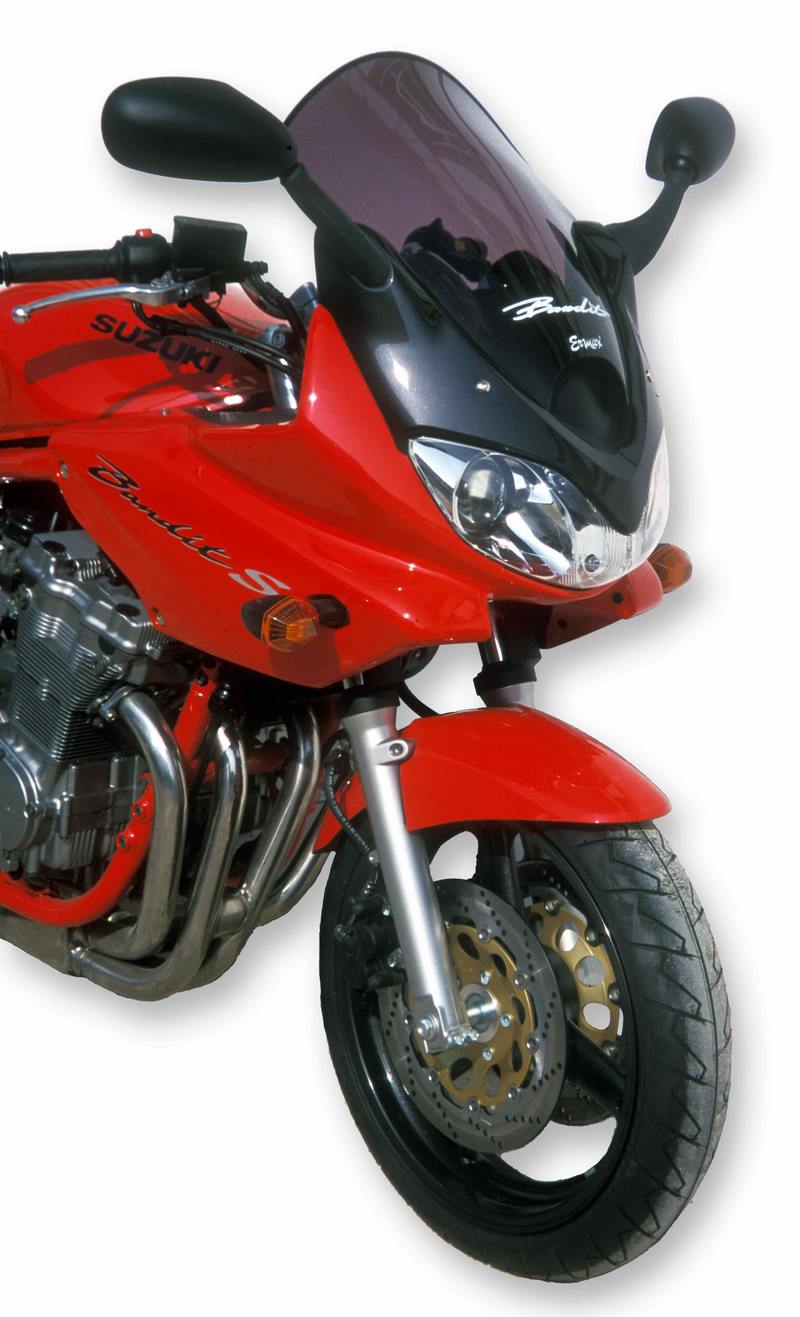 Ermax / アルマックス high protection windshield (47cm soit 10cm + ) for GSF 600 Bandit 2000-2004 clear | 010401043