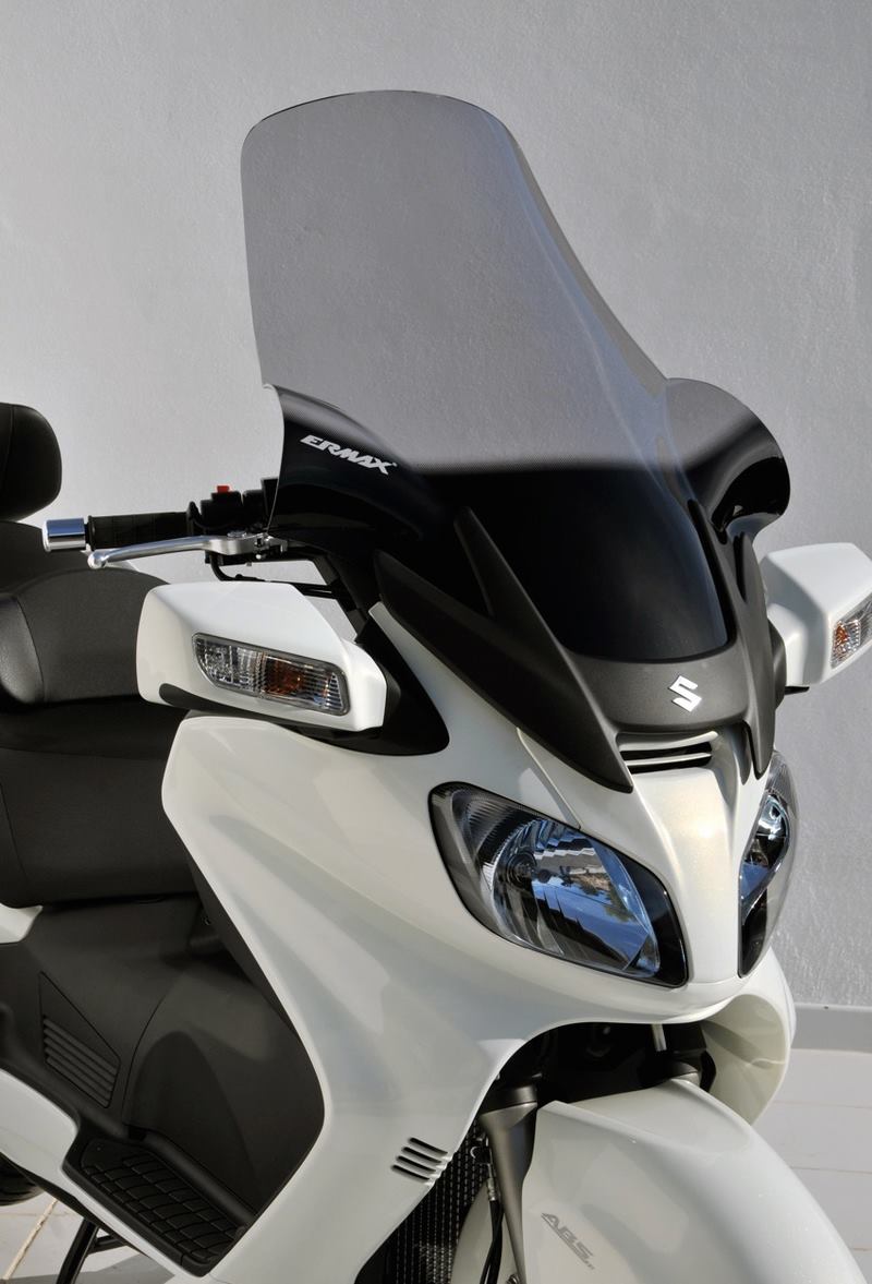 Ermax / アルマックス high protection windshield (81cm with protections of hands ) for BURGMAN 650 and genuine 2002-2011 clear | 010401065