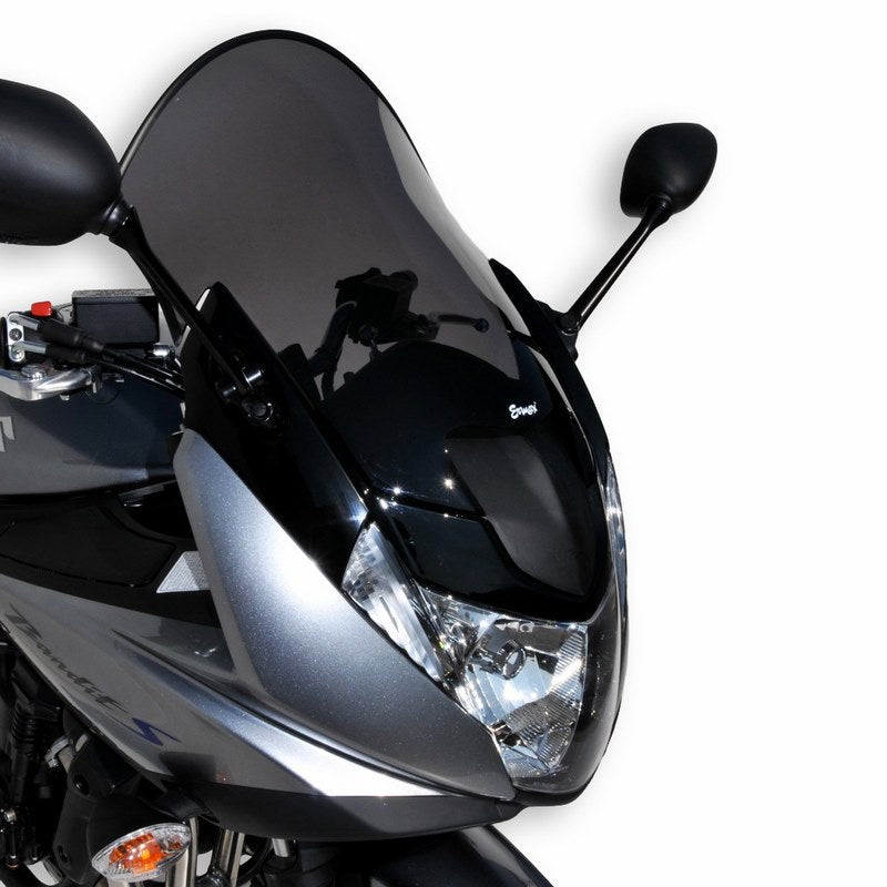 Ermax / アルマックス high protection windshield + 10 cm (total height 47 cm ) for GSF 650 BANDIT s 2009/2015 black dark | 010456093