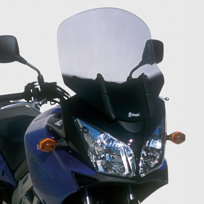 Ermax / アルマックス high protection windshield (10cm + soit 49cm ) for DL 650 v STROM 2004-2011 satin blue | 010481072