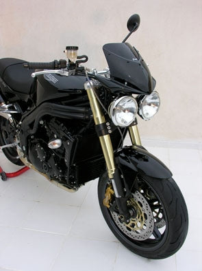 Ermax / アルマックス nose fairing screen (15cm and tĂŞte of fork Ă drill ) for SPEED TRIPLE 1050 2005-2007 blue | 012104020