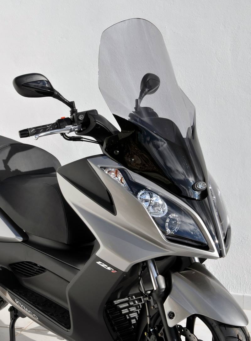 Ermax / アルマックス high protection windshield (with protection of hands ) for DINK STREET 2009-2019 dark black | 014156P01