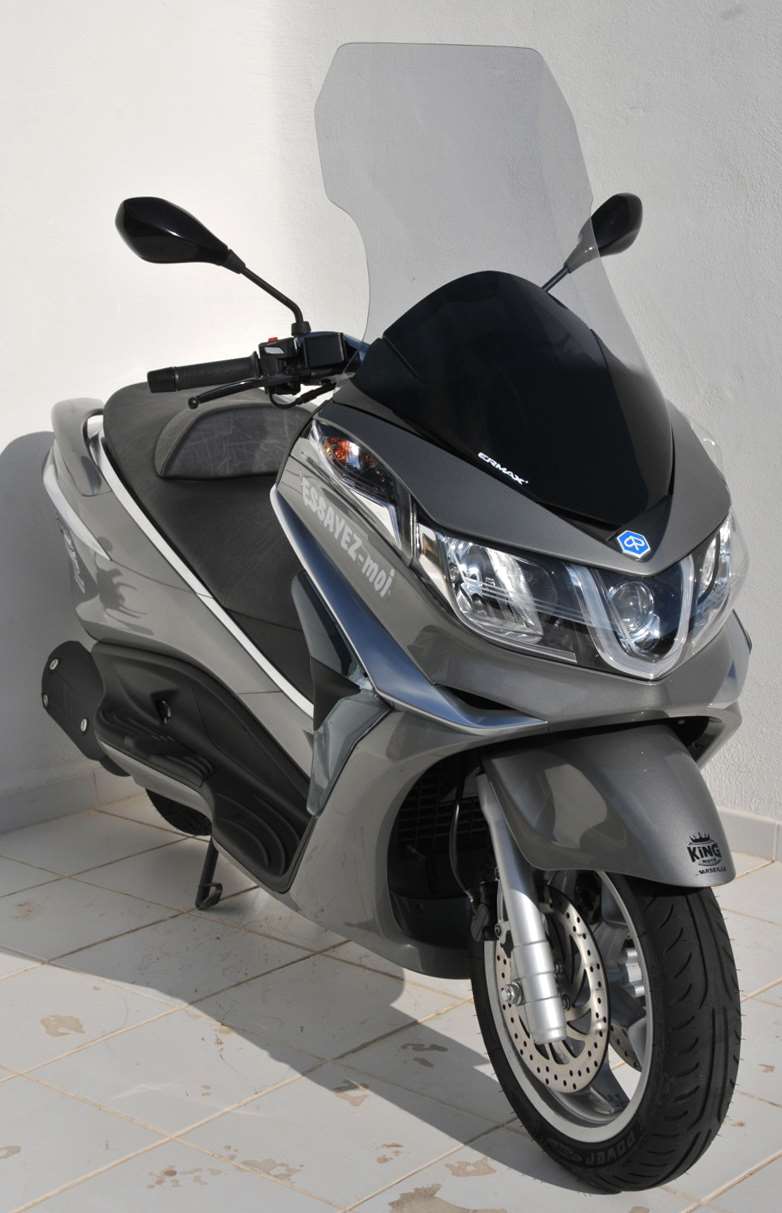Ermax / アルマックス scooter windshield Ermax / アルマックス high protection (81 cm ) for X10 125 ie / 350 ie / 500 executive and sport 2012/2017 clear | 015301014