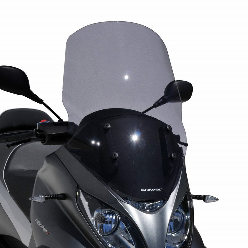 Ermax / アルマックス high protection windshield (touring 72 cm ) for MP3 350 and 500 HPE (Sport-Business ) 2018-2019 grey | 0153015-54