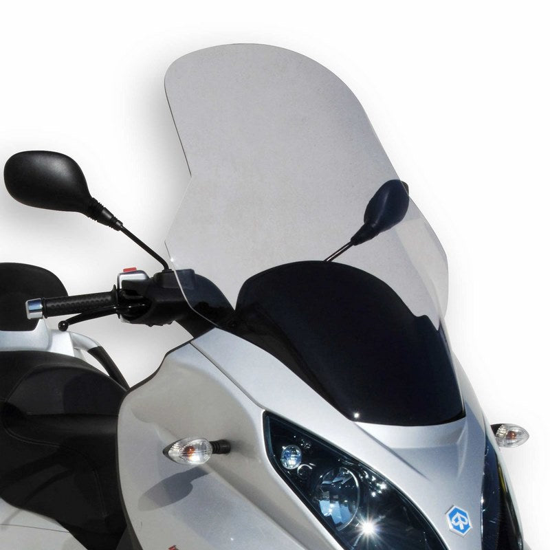 Ermax / アルマックス high protection windshield (74cm + hand protection ) for MP3 125/250/400 2007-2012 clear | 015301003
