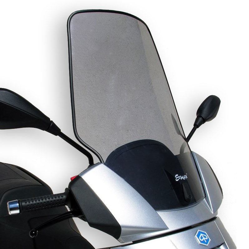 Ermax / アルマックス scooter windshield Ermax / アルマックス +10 cm for piaggio x7 / x7 EVO 125/250/300 IE 2008/2014 satin black | 015347004