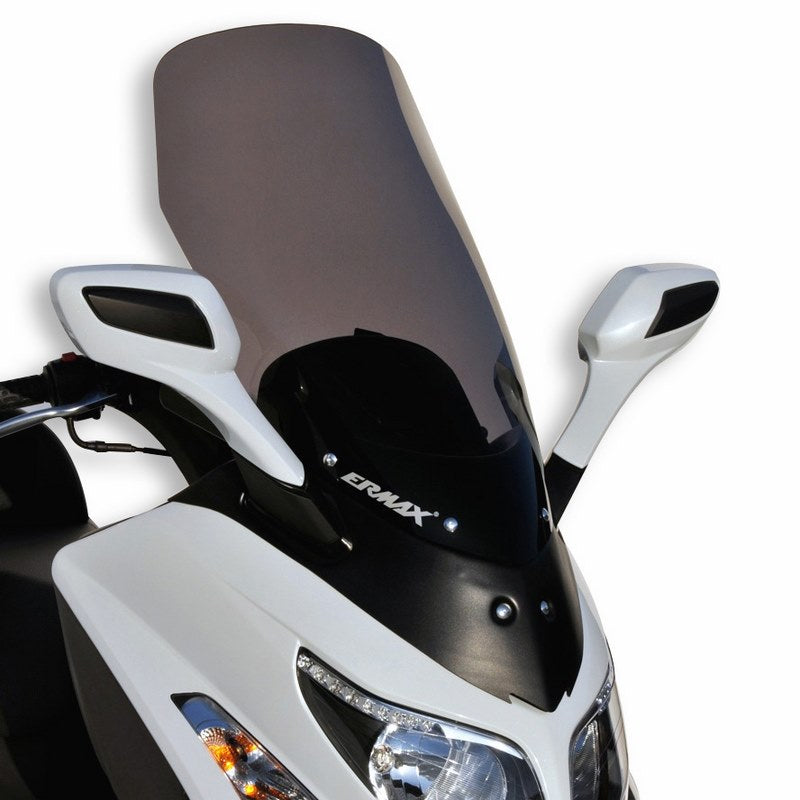 Ermax / アルマックス scooter windshield Ermax / アルマックス high protection 10cm + (64 cm ) with support + fixations for GTS EVO 125/300 09/12 & 250 2012 clear | 018801007