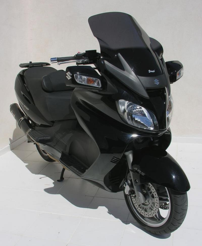 Ermax / アルマックス scooter windshield original size 63 cm for AN 650 burgman & genuine 2002/2011 clear | 020401065