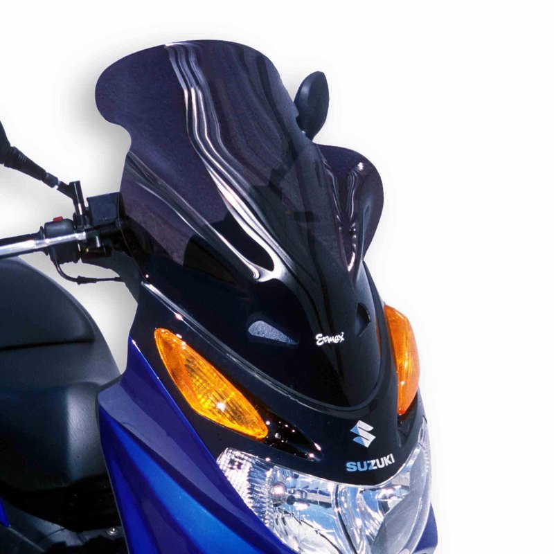 Ermax / アルマックス windshield original size (with prises air ) for BURGMAN uh 125/200 2002-2006 light brown | 020402062