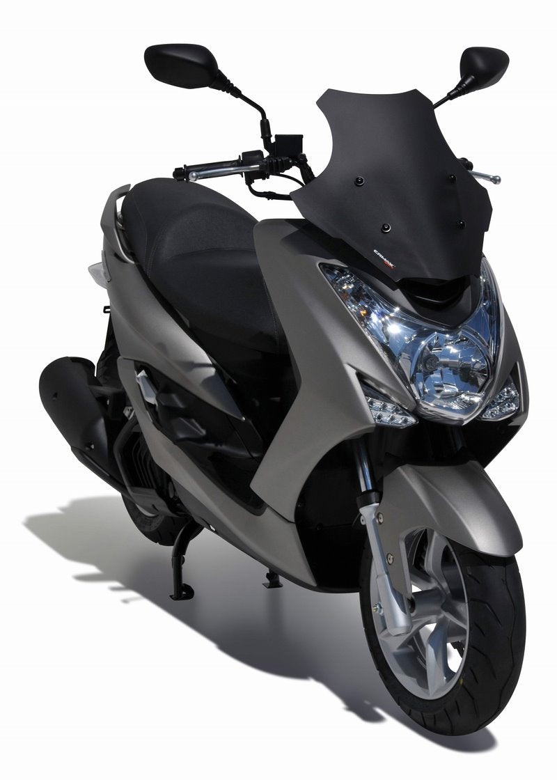Ermax / アルマックス scooter windshield Ermax / アルマックス sport 48cm for MAJESTY S 125 (+ fitting kit S ) 2014/2017 Fumé | 030202122