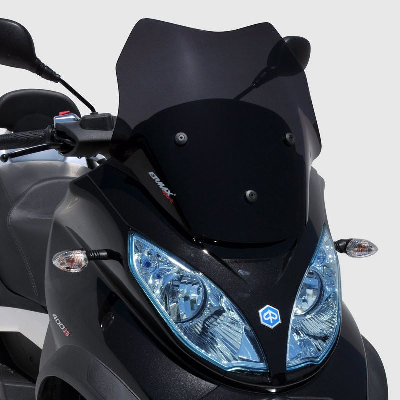 Ermax / アルマックス windshield sport (45cm Modèle Touring-Sport-Business ) for MP3 125/300/500 2011-2018 light brown | 035302013