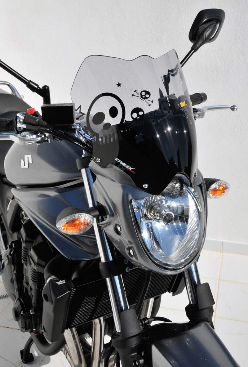 Ermax / アルマックス nose fairing for gsf 1250 bandit N 2010 anthracite grey + screen light black | 230446098