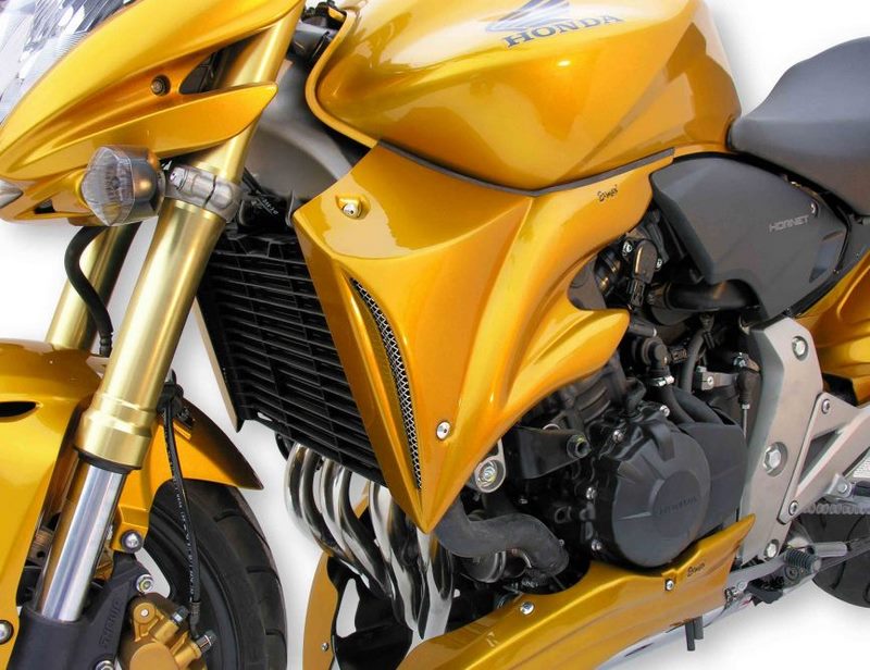 Ermax / アルマックス Radiator Air Scoops (Pair) Ermax / アルマックス For Cb 600 Hornet N 2007-2010 | 7601BL096