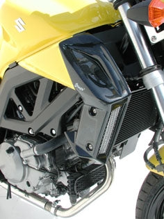 Ermax / アルマックス cooling air scoops sv 650 N 2007 metallic burgundy silver carbon look | 760415077