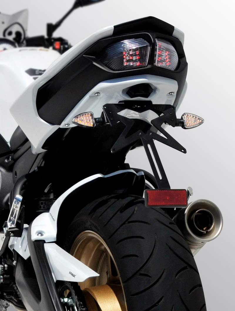 Ermax / アルマックス license plate holder for FZ 8 2010-2017 blue foncé métal (race blu-moto gris mat ) 2013(race blu ) | 790291108