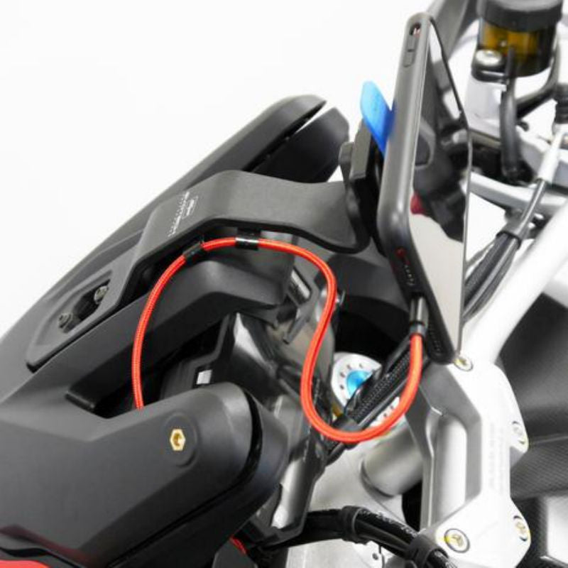 Evotech Performance(エボテックパフォーマンス) ナビマウントキット Quad Lockマウント Ducati Multistrada 1260 D/Air 2018+ | PRN014359-014441