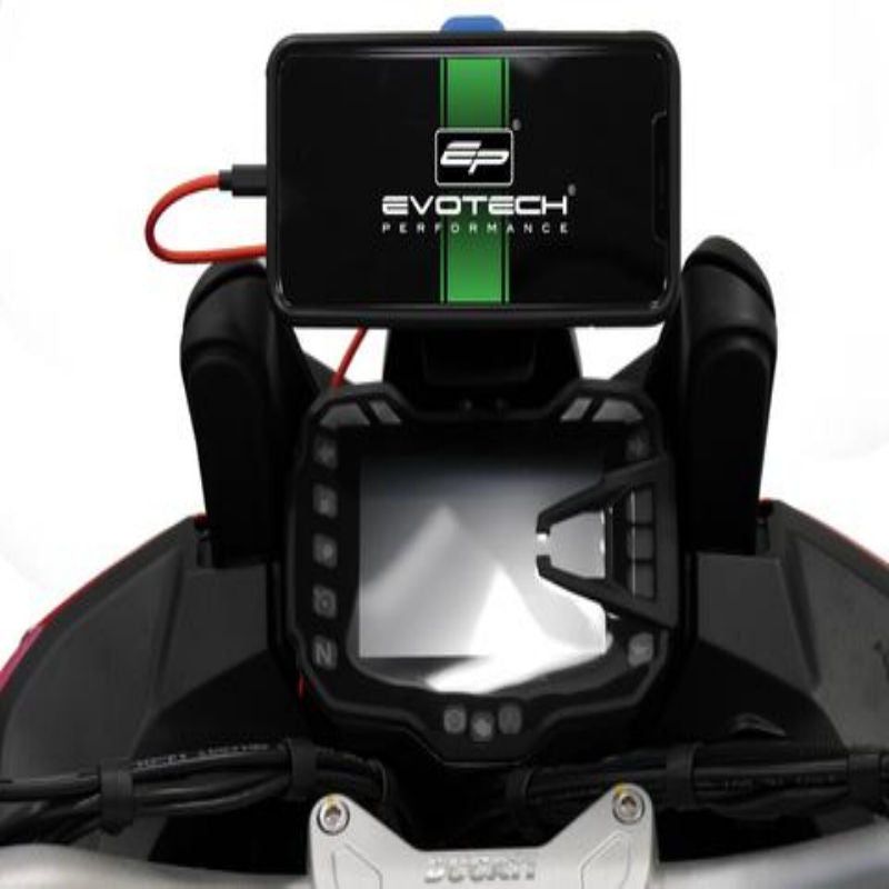 Evotech Performance(エボテックパフォーマンス) ナビマウントキット Quad Lockマウント Ducati Multistrada 1260 D/Air 2018+ | PRN014359-014441